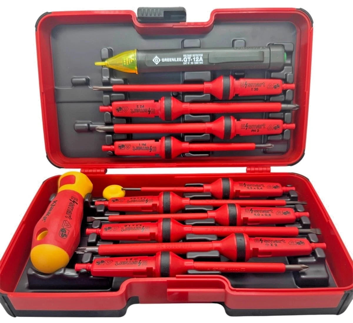 Blade Set Klauke E-Smart KL301IS 13pce DVE Exchangeable with GT-12A Detector