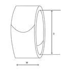 Constant force springs (CFS) Non-magnetic, 5mm - 70mm (Pack of 5) High Quality