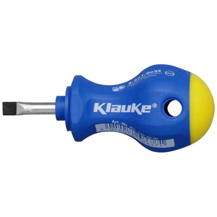 KLAUKE KL1002555 STUBBY / CARBURETTOR SCREWDRIVER FLAT/ SLOTTED