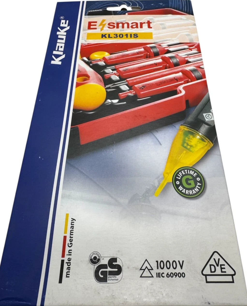 Klauke E-Smart KL301IS 13pce DVE Exchangeable Blade Set with GT-12A Detector