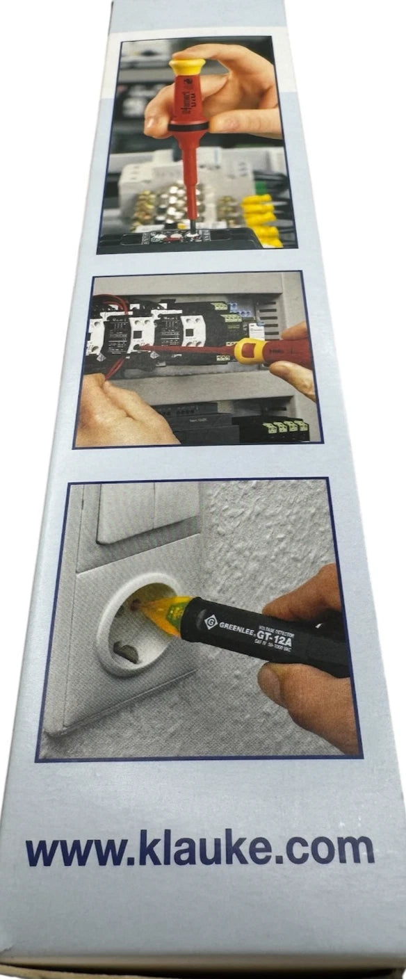Klauke E-Smart KL301IS 13pce DVE Exchangeable Blade Set with GT-12A Detector