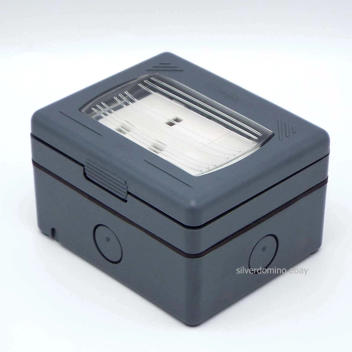 Weatherproof Outdoor Socket 1 Gang IP55 13AMP- Schnieder AX White GWP3010
