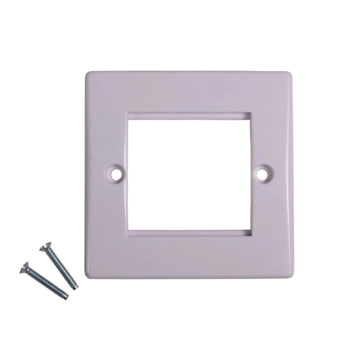 Euro 2 MOD Plate - Ultimate Slimline Range - GU8060 - Schnieder AX White GU8060