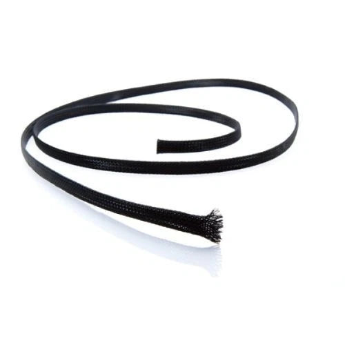 Supaflex Braided Sleeving Woven Sheath – Grey or Black – Range 3mm–73mm (1Mtr)